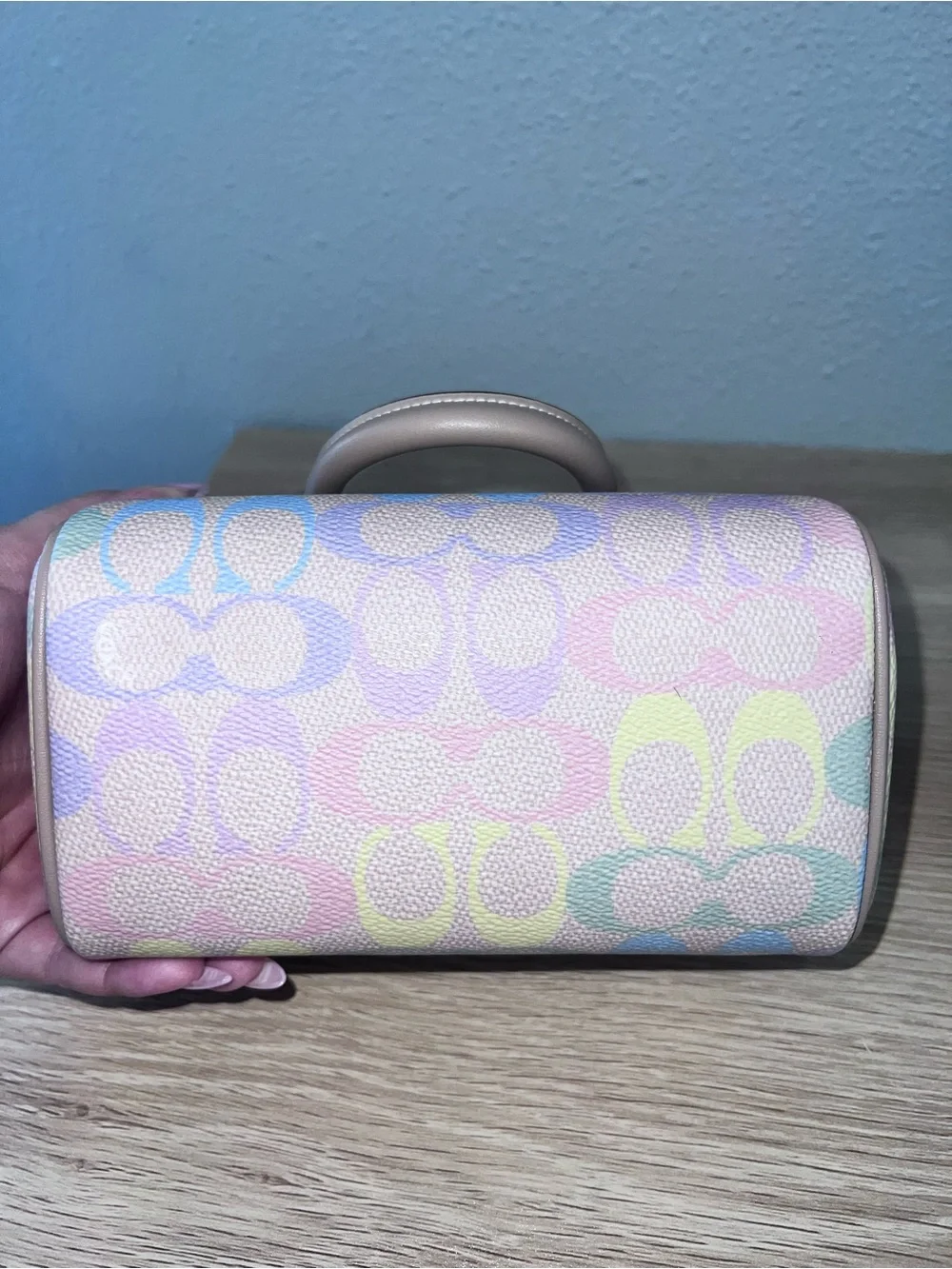 Coach Pastel Multicolor mini Rowan
